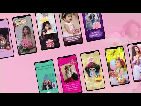 Birthday Video Maker для Android — официальный трейлер
