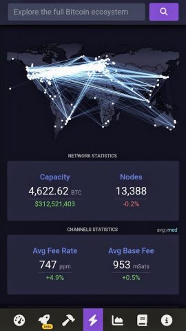 Bitcoin Explorer (by mempool) для Android — скриншот 5