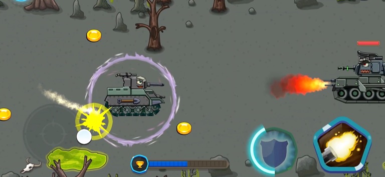 Битва танков: Танчики 2D для iOS — официальный трейлер