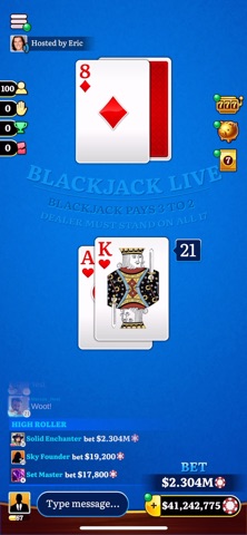 Blackjack Live ™ Casino 21 для iOS — официальный трейлер