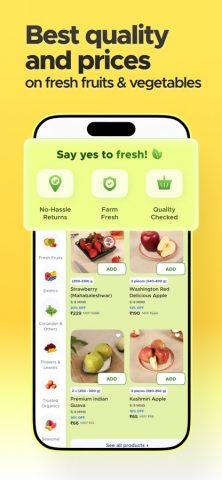 Blinkit: Groceries & more для iOS — скриншот 4