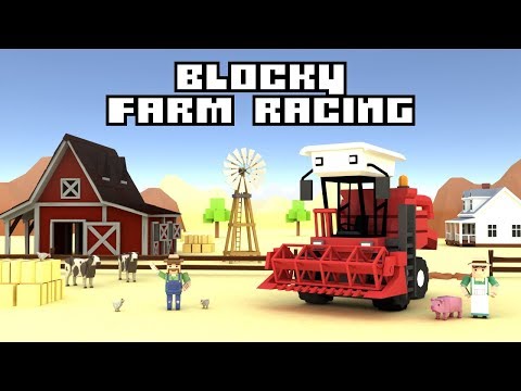 Blocky Farm Racing & Simulator для Android — официальный трейлер