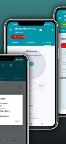 Bluetooth Air Mouse:Remote для Android — скриншот 2