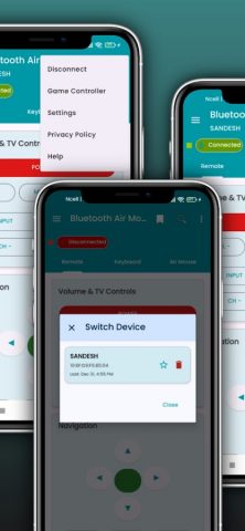 Bluetooth Air Mouse:Remote для Android — скриншот 3