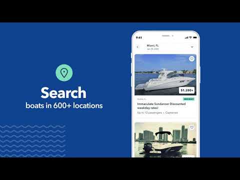 Boatsetter — Boat Rentals для Android — официальный трейлер