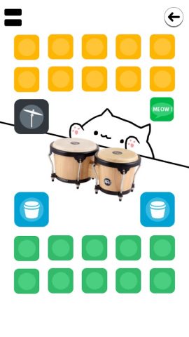 Bongo Cat — All Instruments для Android — скриншот 1