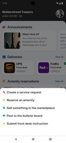 BuildingLink для Android — скриншот 2