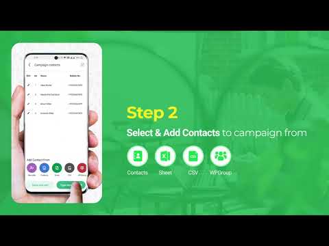 Bulk Sender for Marketing для Android — официальный трейлер