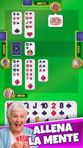 Burraco la Sfida — Online для Android — скриншот 1