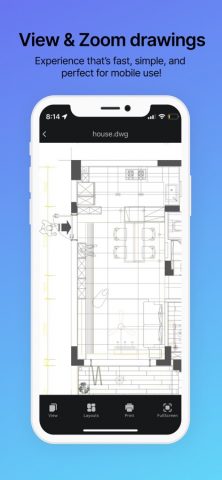 CAD FastView-Просмотрщик DWG для iOS — скриншот 2