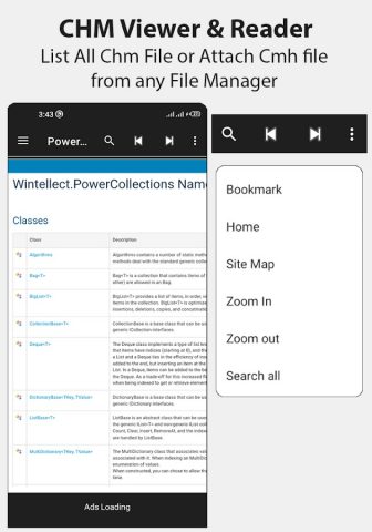 Чм-просмотрщик для Android — скриншот 3