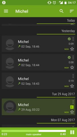 Call Recorder — SKVALEX для Android — скриншот 1