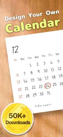 Calmaker: Photo Calendar Maker для iOS — скриншот 1