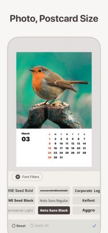 Calmaker: Photo Calendar Maker для iOS — скриншот 5