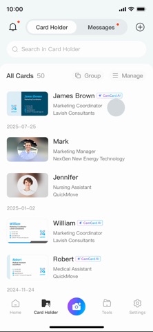 CamCard AI Business Assistant для iOS — официальный трейлер