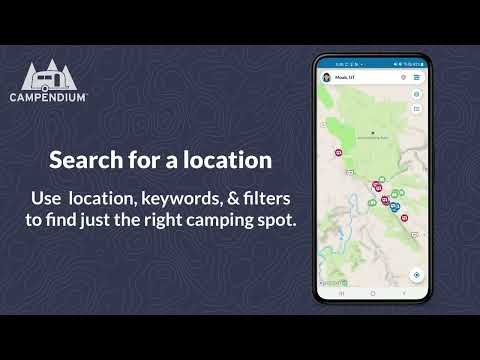 Campendium — RV & Tent Camping для Android — официальный трейлер