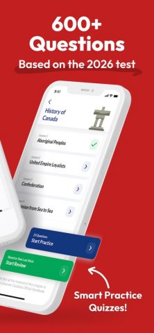 Canadian Citizenship 2026 для iOS — скриншот 2