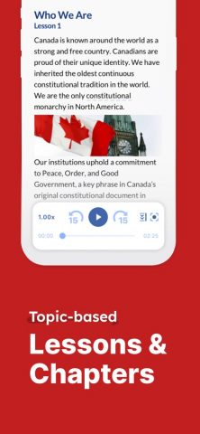 Canadian Citizenship 2026 для iOS — скриншот 4