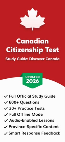 Canadian Citizenship 2026 для iOS — официальный трейлер