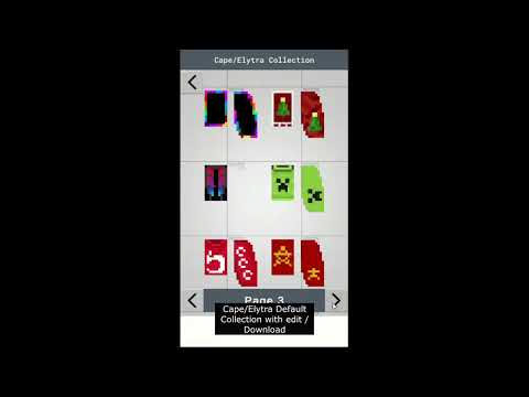 Cape skin Editor For Minecraft для Android — официальный трейлер