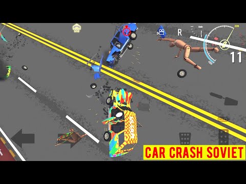 Car Crash Soviet для Android — официальный трейлер