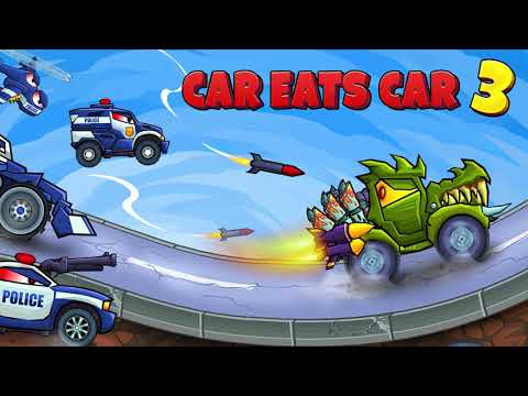 Car Eats Car 3: Хищные Машины для Android — официальный трейлер