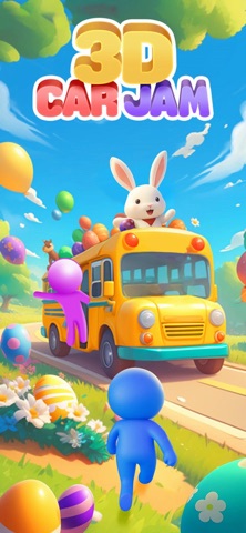 Обложка трейлера Car Jam 3D: игра головоломка