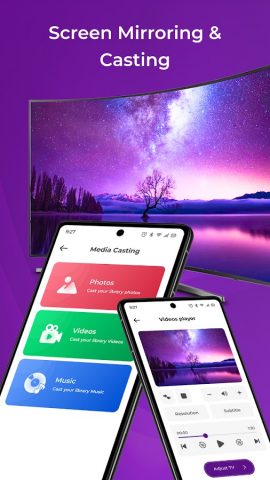 Cast for Roku | Screen Mirror для Android — скриншот 3