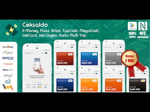 Ceksaldo: Semua Kartu Tol/KRL для Android — официальный трейлер