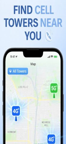Cell Tower – Signal Finder 5G для iOS — скриншот 2