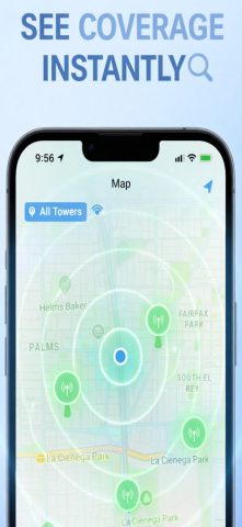 Cell Tower – Signal Finder 5G для iOS — скриншот 3