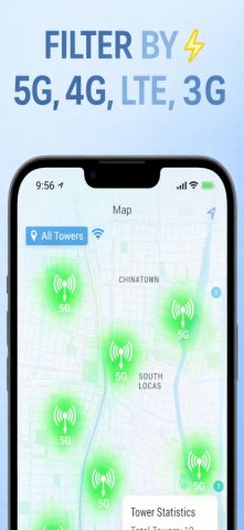 Cell Tower – Signal Finder 5G для iOS — скриншот 4
