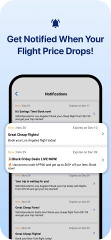 CheapOair: Cheap Flight Deals для iOS — скриншот 5