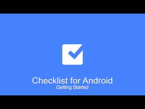Checklist для Android — официальный трейлер