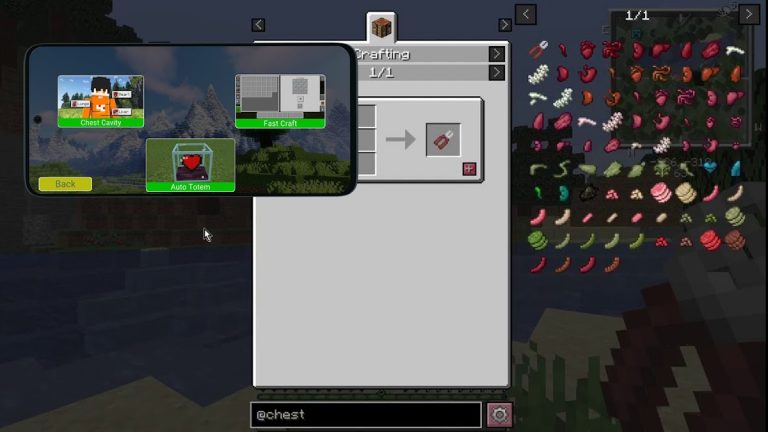 Chest Cavity Mod for Minecraft для Android — скриншот 2