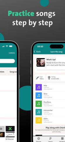 Chordify: Songs, Chords, Tuner для iOS — скриншот 3