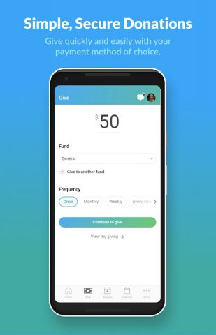 Church Center App для Android — скриншот 4