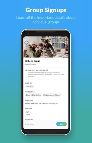 Church Center App для Android — скриншот 5