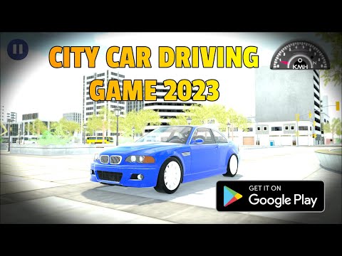 Обложка трейлера City Car Driving Game 2023