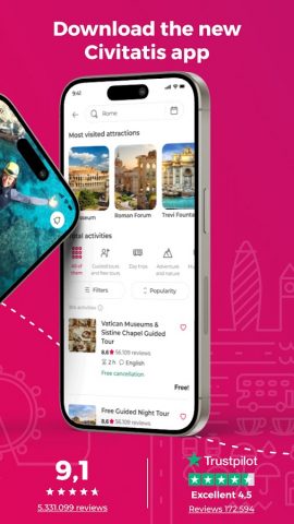 Civitatis: Fill your trip! для Android — скриншот 2