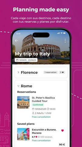Civitatis: Fill your trip! для Android — скриншот 5