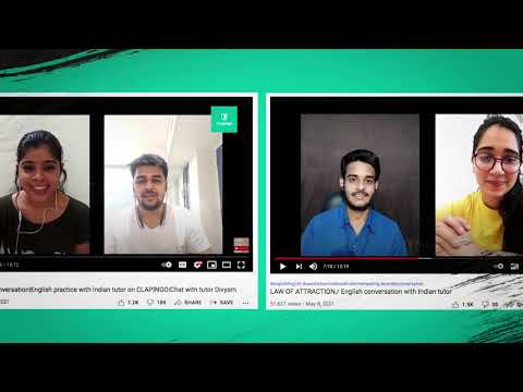 Clapingo: Learn Spoken English для Android — официальный трейлер