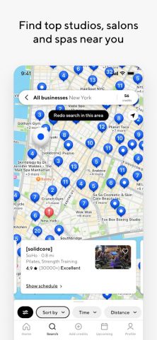 ClassPass: Fitness, Spa, Salon для Android — скриншот 2