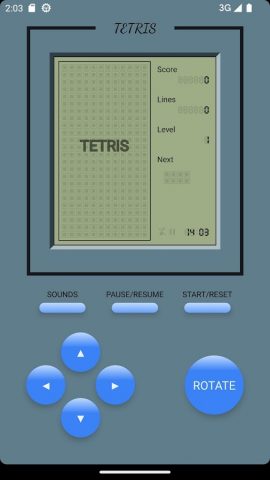 Classic Tetris для Android — скриншот 1
