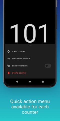 Click Counter для Android — скриншот 4