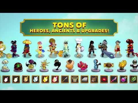 Clicker Heroes для Android — официальный трейлер