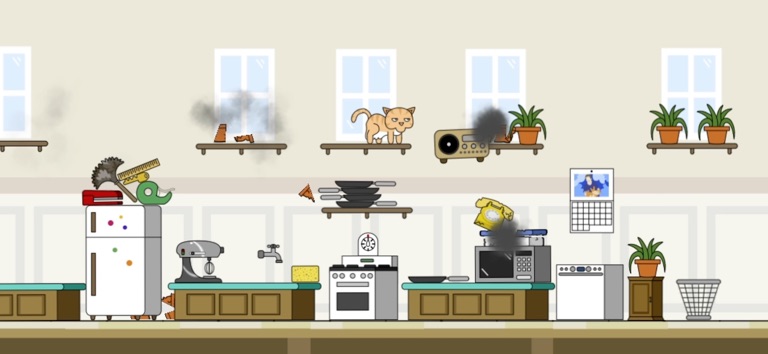 Clumsy Cat для iOS — официальный трейлер