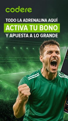 Codere: Apuestas Deportivas ES для Android — скриншот 1