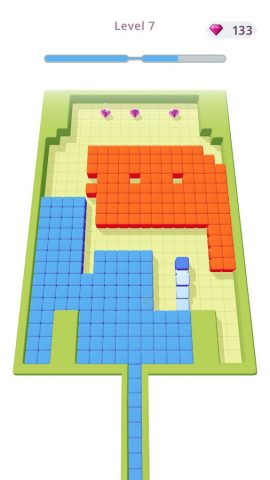 Color Fill 3D: Кубики для Android — скриншот 3