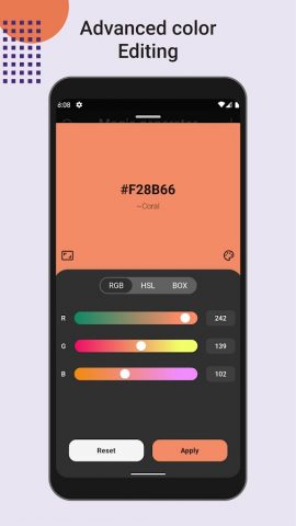 Color Picker app & Generator для Android — скриншот 4